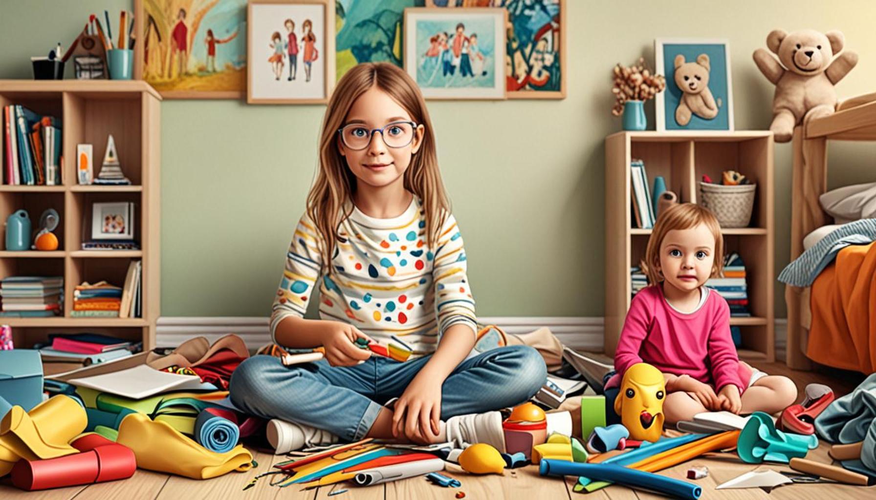 Decluttering with Kids: Strategies to Involve the Family in the Organization Process